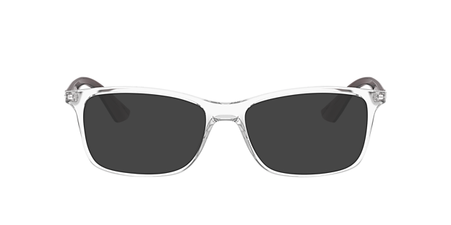 RB7047 Transparant KunststofEyeglass Frames van B24, met getinte lenzen