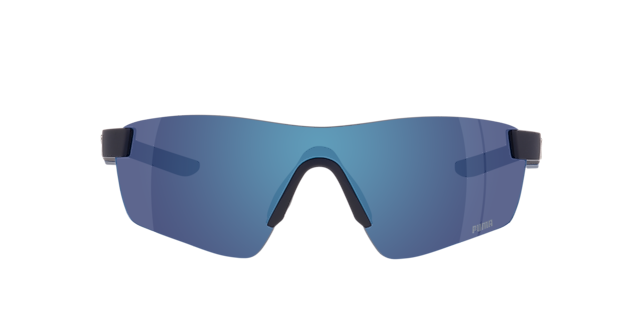 PU0481S Blauw KunststofSunglass Frames van B24, met getinte lenzen
