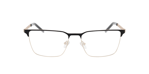 Brille24 - James, Herren, Matt Black / Matt Gold / Black/black/grey, Größe: Large