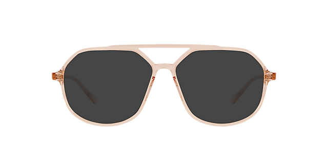Viper AC Crystal Peach AcetaatEyeglass Frames van B24, met getinte lenzen