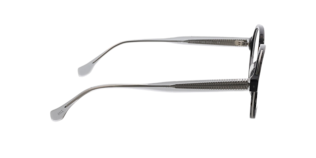 Monaco Fantasy zwart AcetaatEyeglass Frames van B24, Zijaanzicht