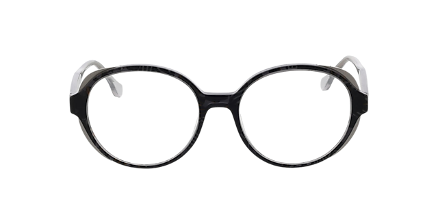 Monaco Fantasy zwart AcetaatEyeglass Frames van B24, Vooraanzicht
