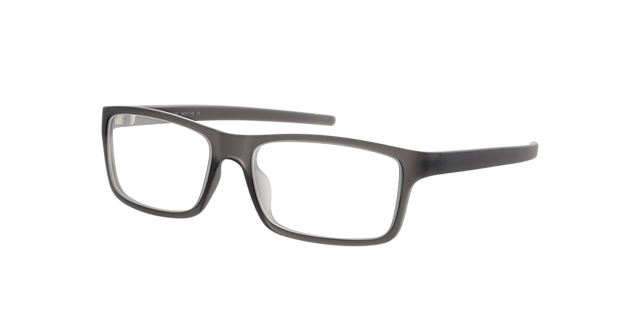 Nador Grijs KunststofEyeglass Frames van B24, Hoekweergave