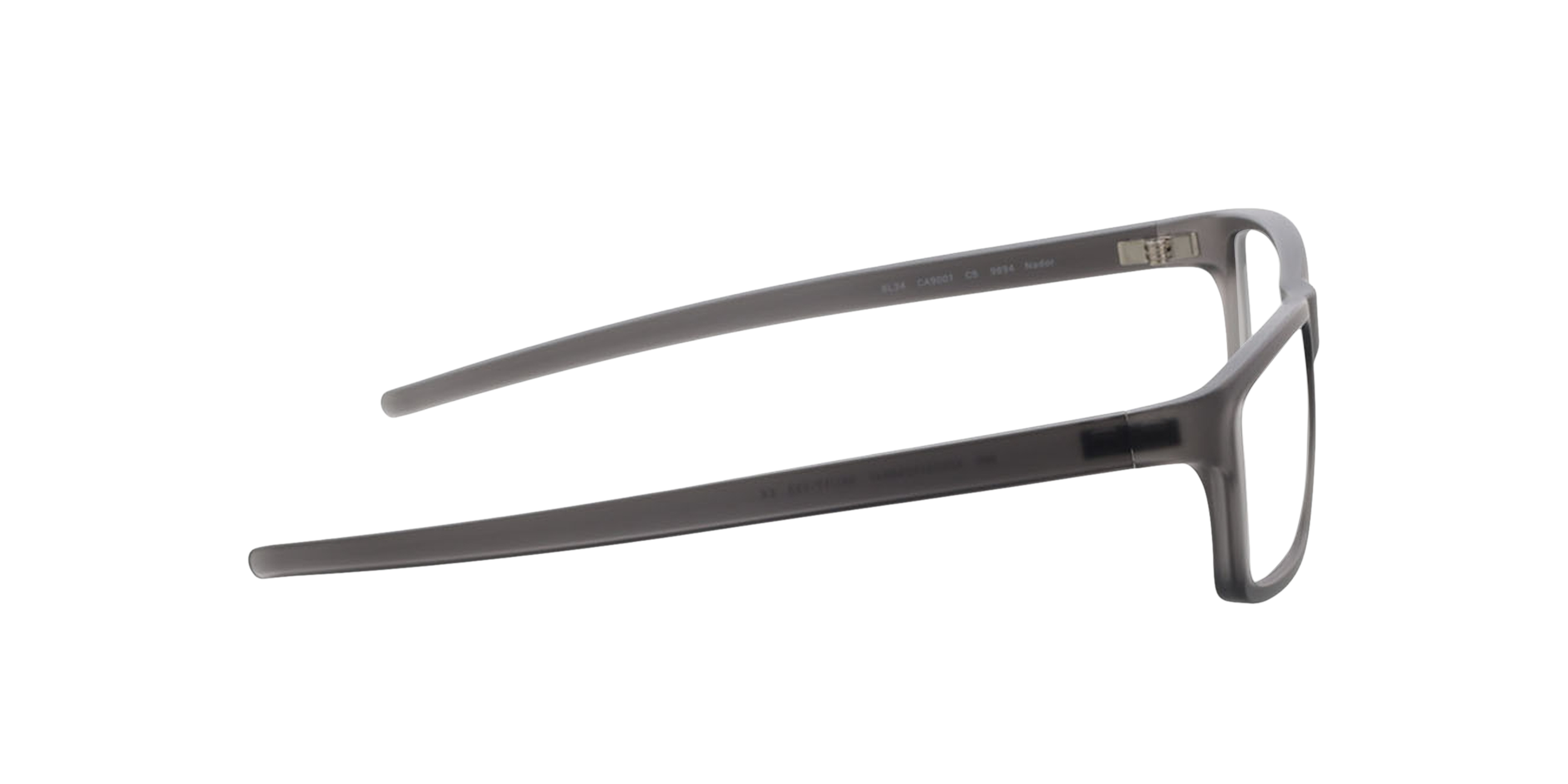 Nador Grau KunststoffEyeglass Frames von B24, Seitenansicht