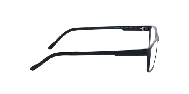 Köln Blauw KunststofEyeglass Frames van B24, Zijaanzicht