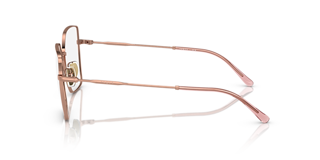 VO4274 Roségoud MetaalEyeglass Frames van B24, Zijaanzicht