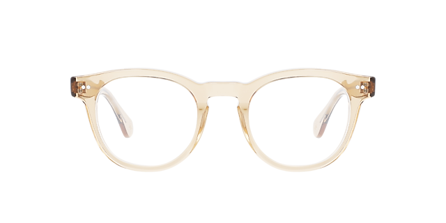 The Sheer Crystal Caramel AcetatEyeglass Frames von B24, Vorderansicht