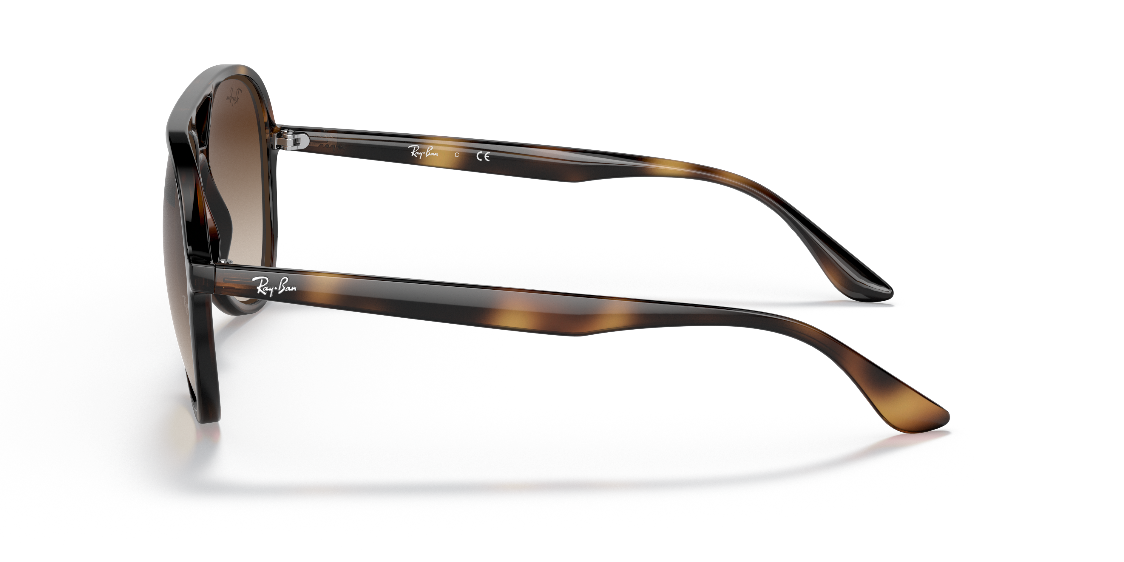 RB4376 Havana KunststoffSunglass Frames von B24, Seitenansicht