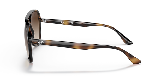 RB4376 Havana KunststoffSunglass Frames von B24, Seitenansicht