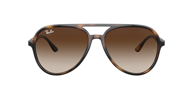 RB4376 Havana KunststoffSunglass Frames von B24, mit getönten Gläsern