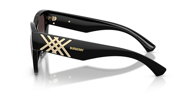 BE4489U Schwarz KunststoffSunglass Frames von B24, Seitenansicht