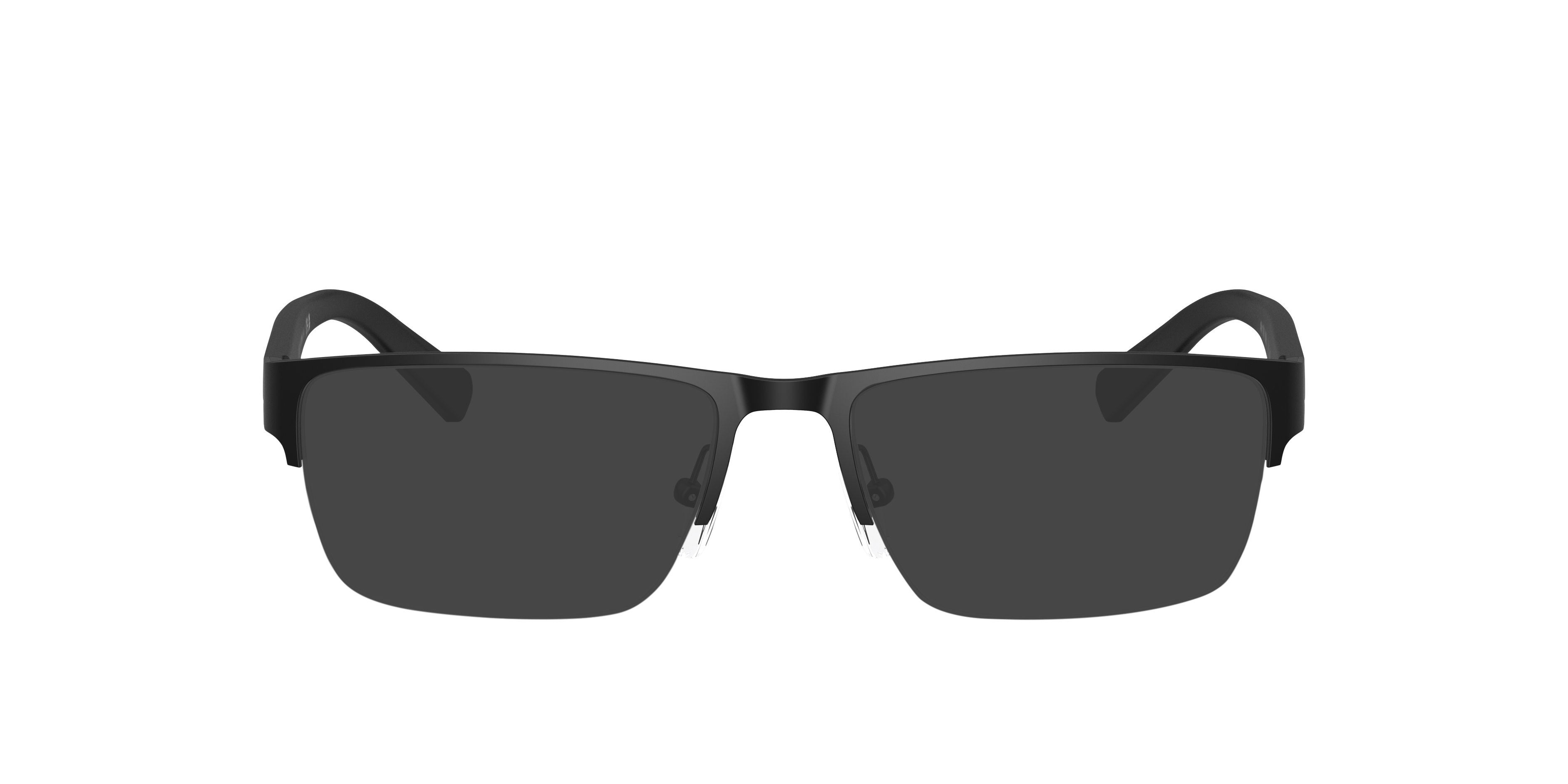 AX1018 Matzwart MetaalEyeglass Frames van B24, met getinte lenzen