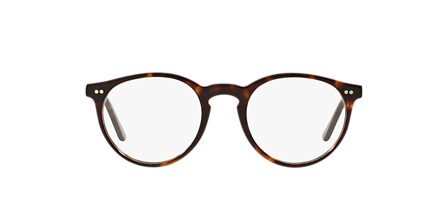 PH2083 Glänzendes Dunkelhavana AcetatEyeglass Frames von B24, Vorderansicht