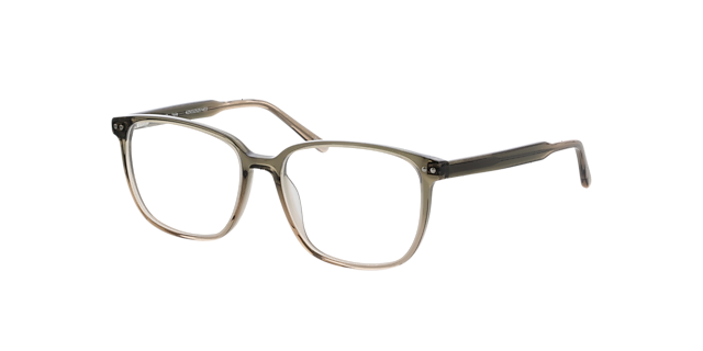 Yale Gradient Khaki AcetaatEyeglass Frames van B24, Hoekweergave