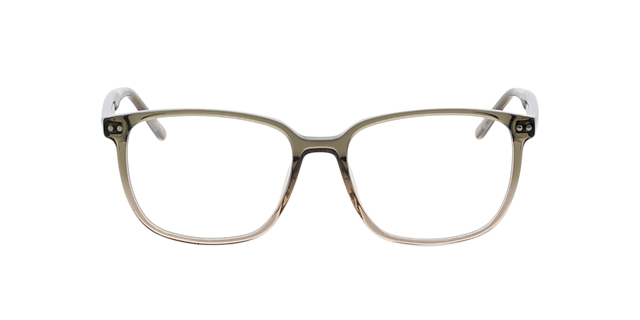 Yale Gradient Khaki AcetaatEyeglass Frames van B24, Vooraanzicht