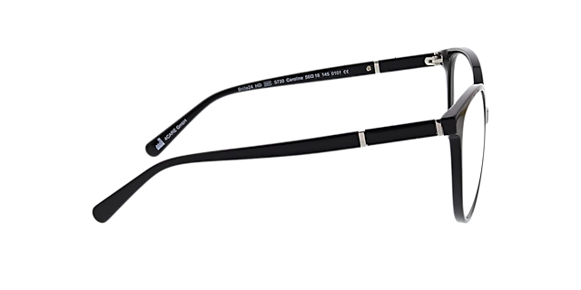 Caroline Zwart AcetaatEyeglass Frames van B24, Zijaanzicht