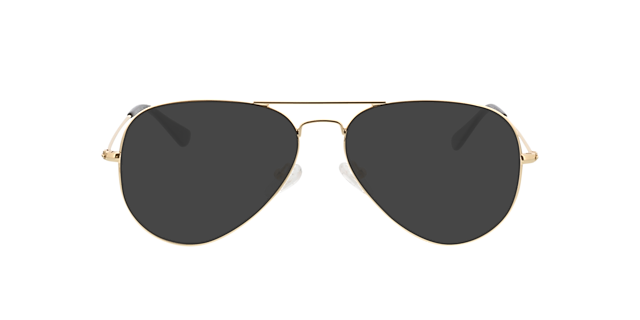 Manhattan Goud MetaalEyeglass Frames van B24, met getinte lenzen