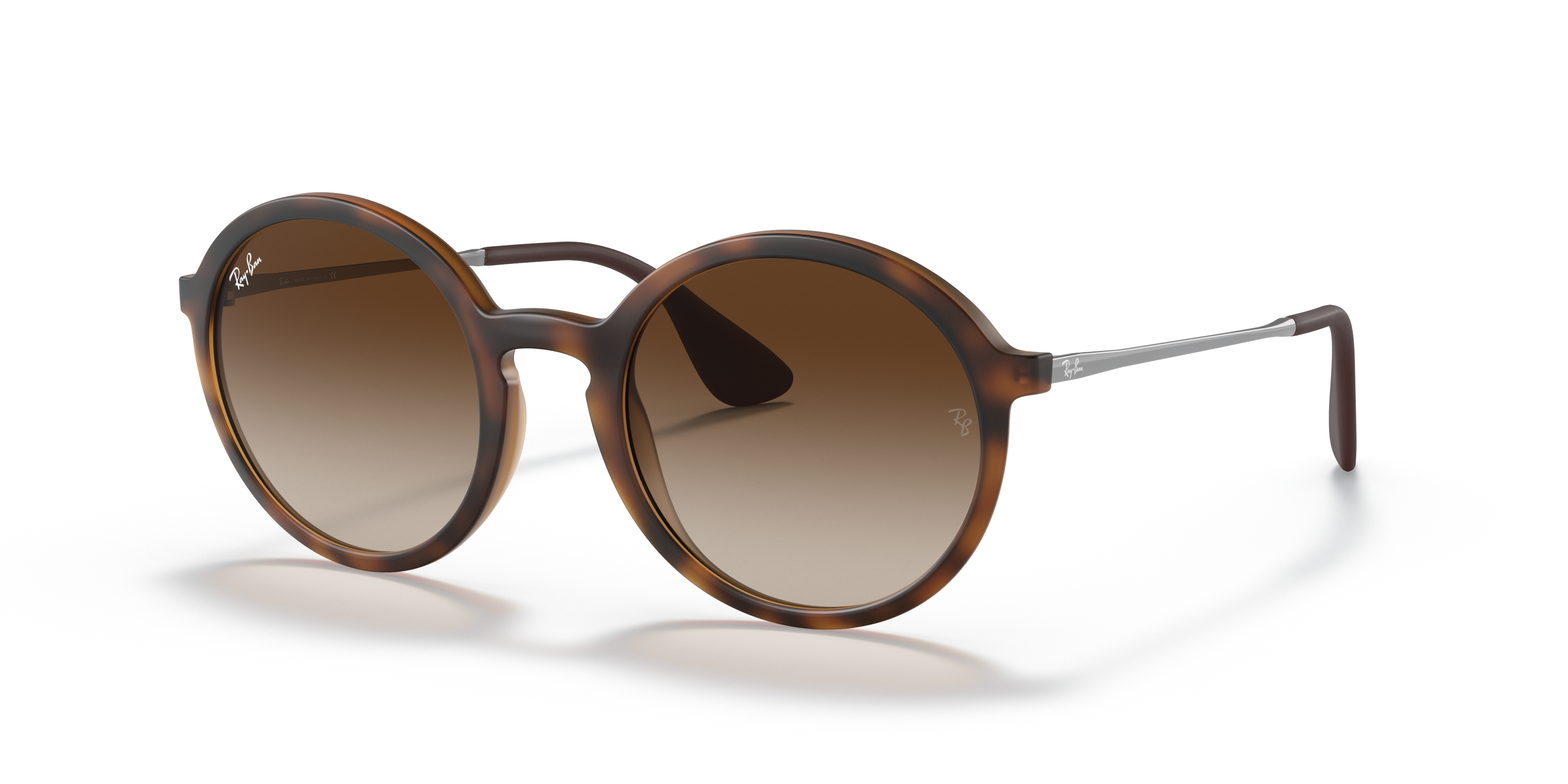 RB4222 Havana KunststoffSunglass Frames von B24, Dreiviertelansicht