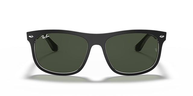 RB4226 Schwarz auf Transparent KunststoffSunglass Frames von B24, Vorderansicht