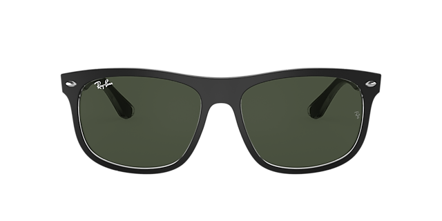 RB4226 Schwarz auf Transparent KunststoffSunglass Frames von B24, mit getönten Gläsern