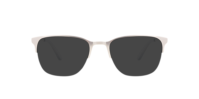 Arlo Black Metal MetaalEyeglass Frames van B24, met getinte lenzen