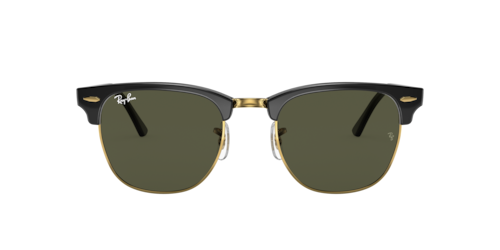 Ray-Ban - RB3016, Schwarz auf Gold/Black On Gold/Tortoise On Gold, Größe: Large
