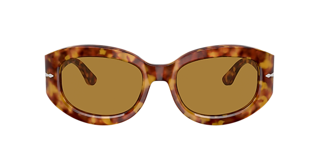 PO3335S Brown Tortoise AcetaatSunglass Frames van B24, met getinte lenzen