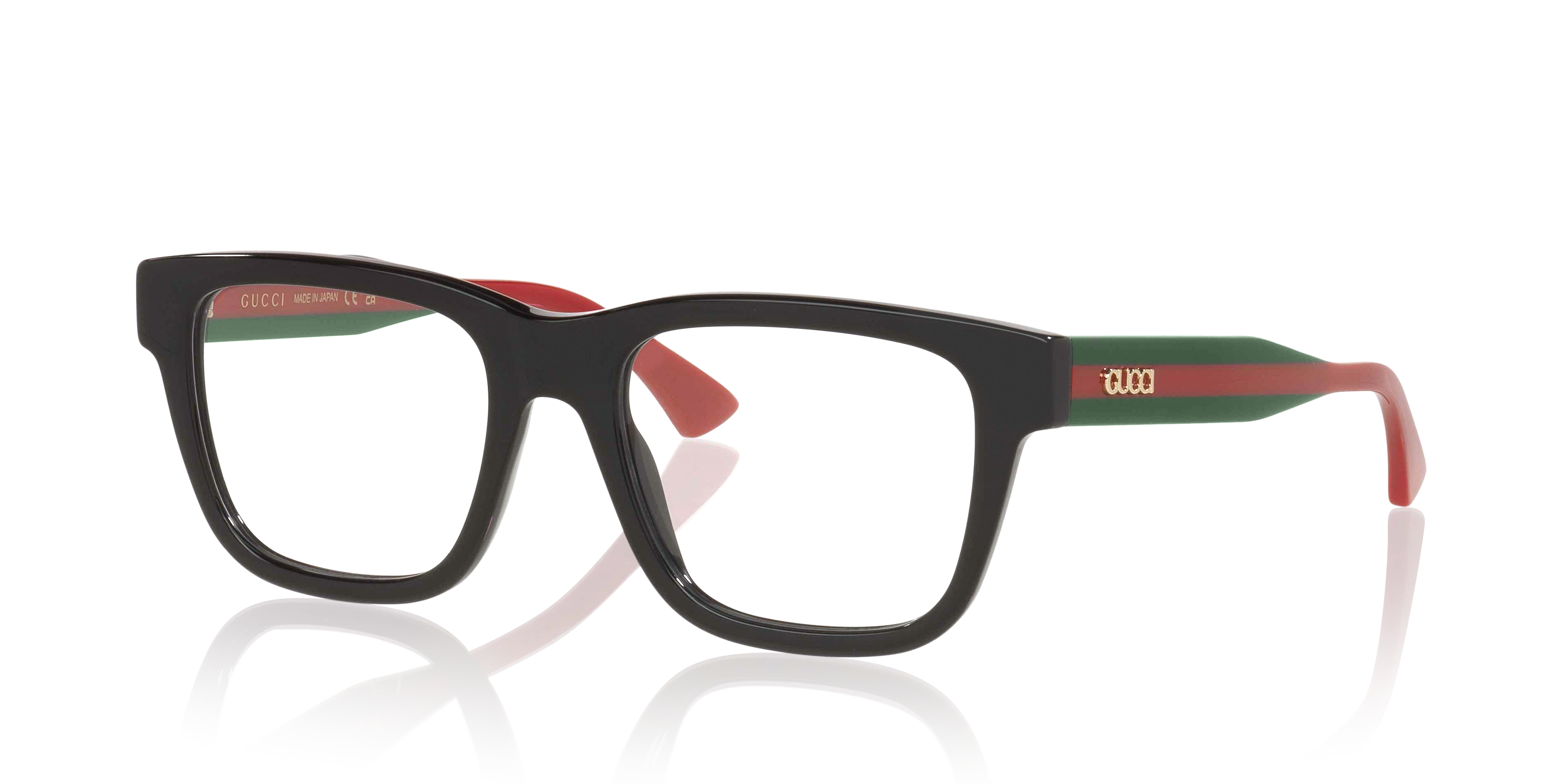 GG1870O Zwart AcetaatEyeglass Frames van B24, Hoekweergave