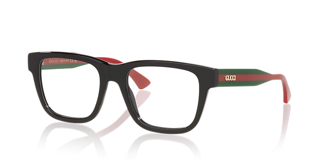 GG1870O Zwart AcetaatEyeglass Frames van B24, Hoekweergave