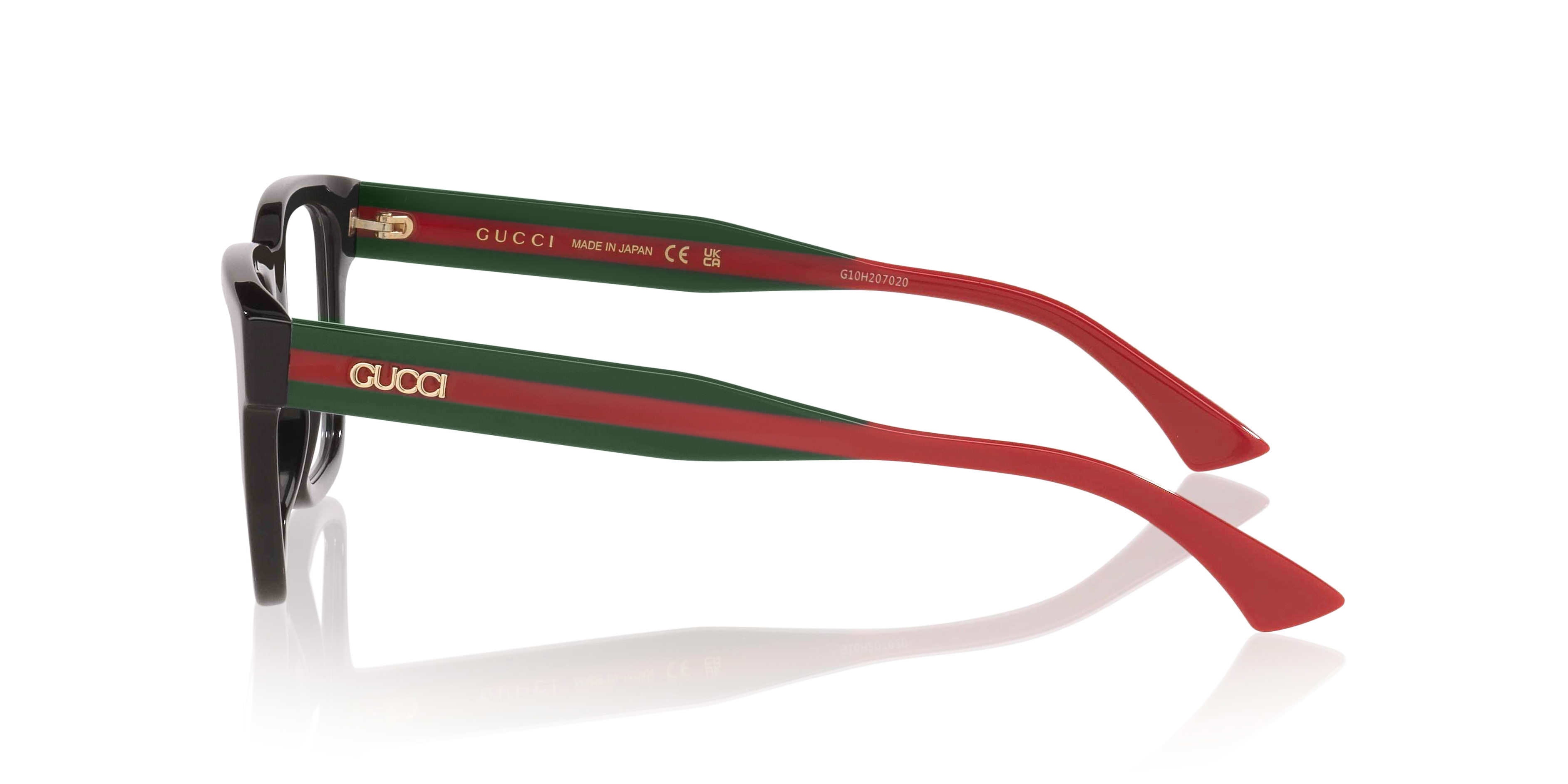 GG1870O Zwart AcetaatEyeglass Frames van B24, Zijaanzicht