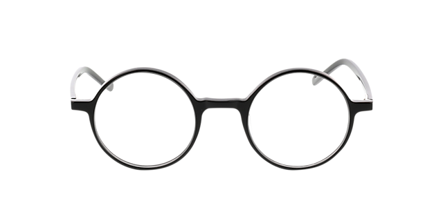 Torello Zwart AcetaatEyeglass Frames van B24, Vooraanzicht