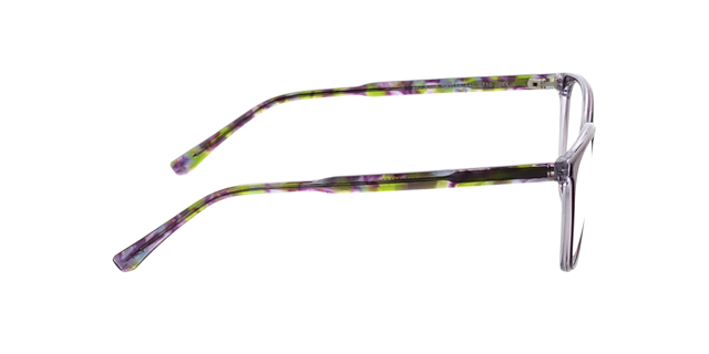 Milano Tweelaags paars kristal AcetaatEyeglass Frames van B24, Zijaanzicht
