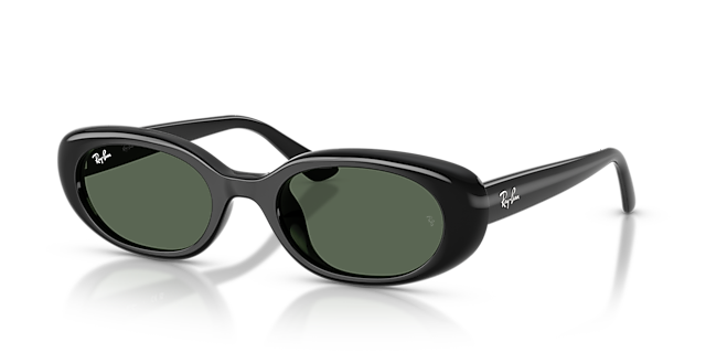 RB4441D Zwart KunststofSunglass Frames van B24, Hoekweergave