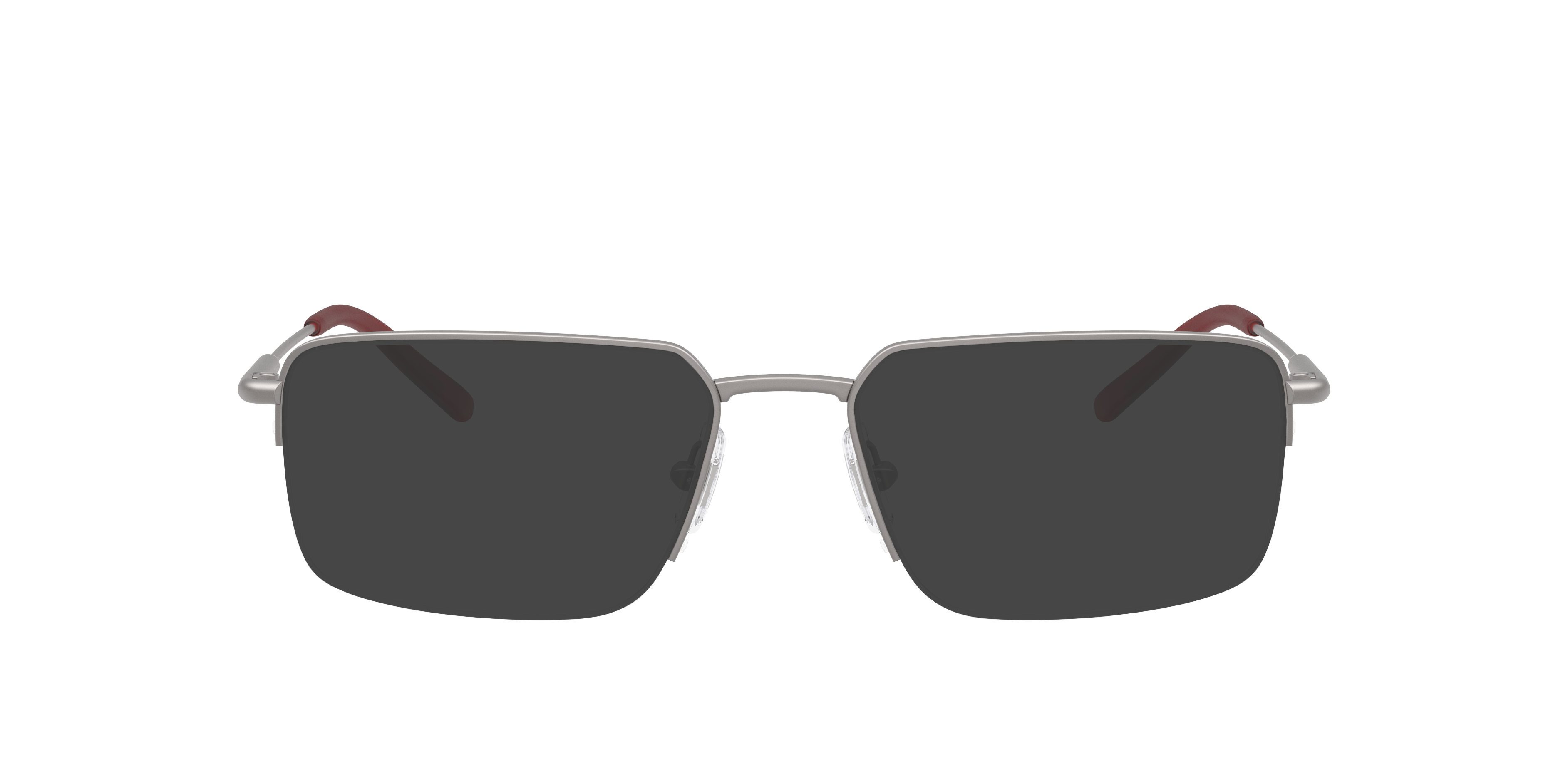 AN6152 Mat Staalgrijs MetaalEyeglass Frames van B24, met getinte lenzen