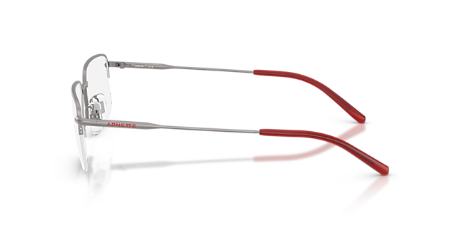 AN6152 Mat Staalgrijs MetaalEyeglass Frames van B24, Zijaanzicht