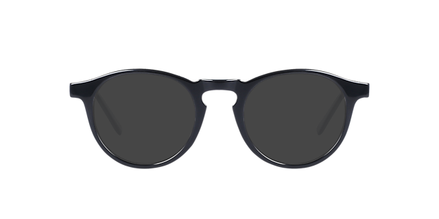 Sam Jet Black AcetatEyeglass Frames von B24, mit getönten Gläsern