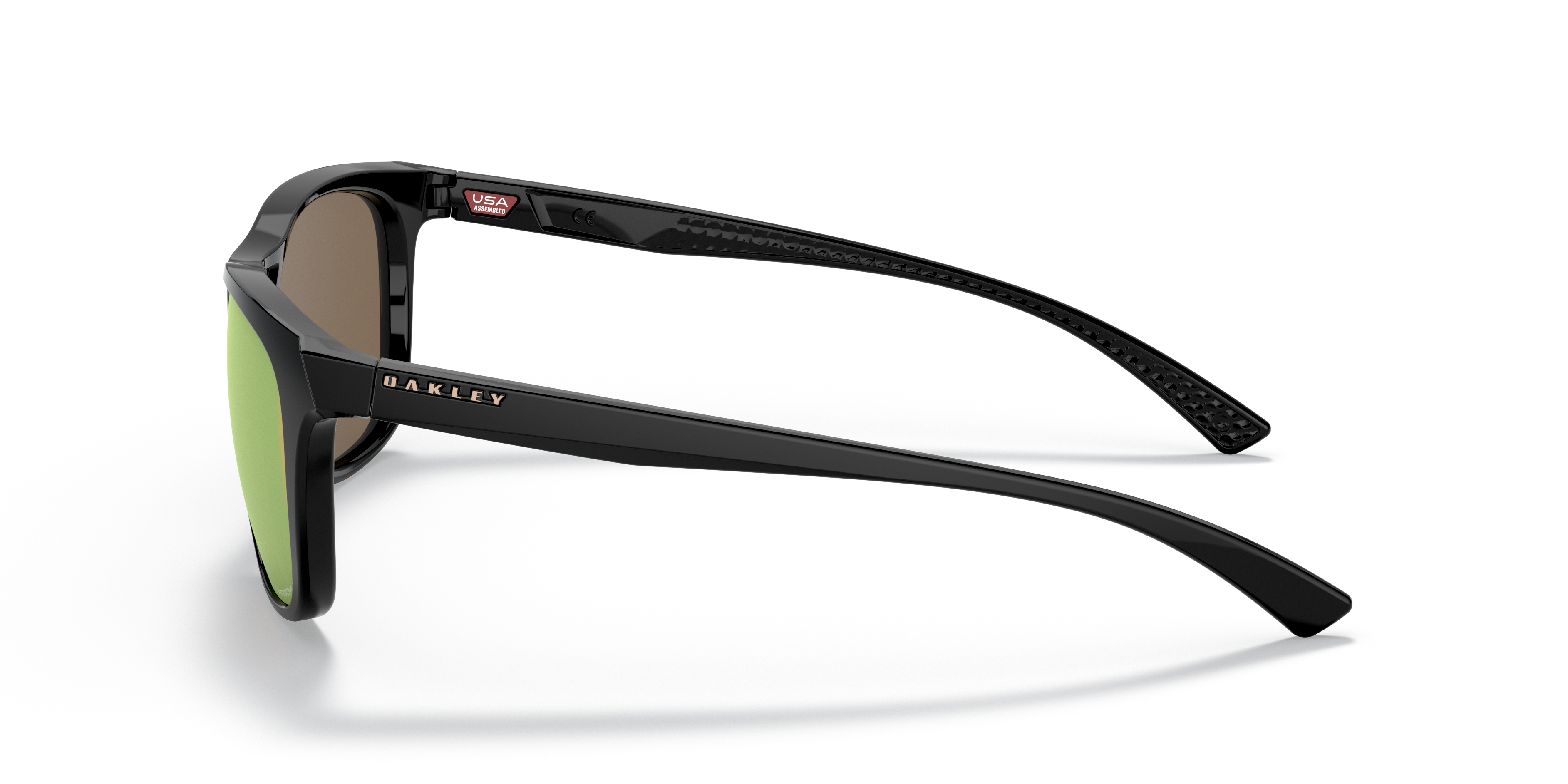 Leadline Schwarz glänzend KunststoffSunglass Frames von B24, Seitenansicht