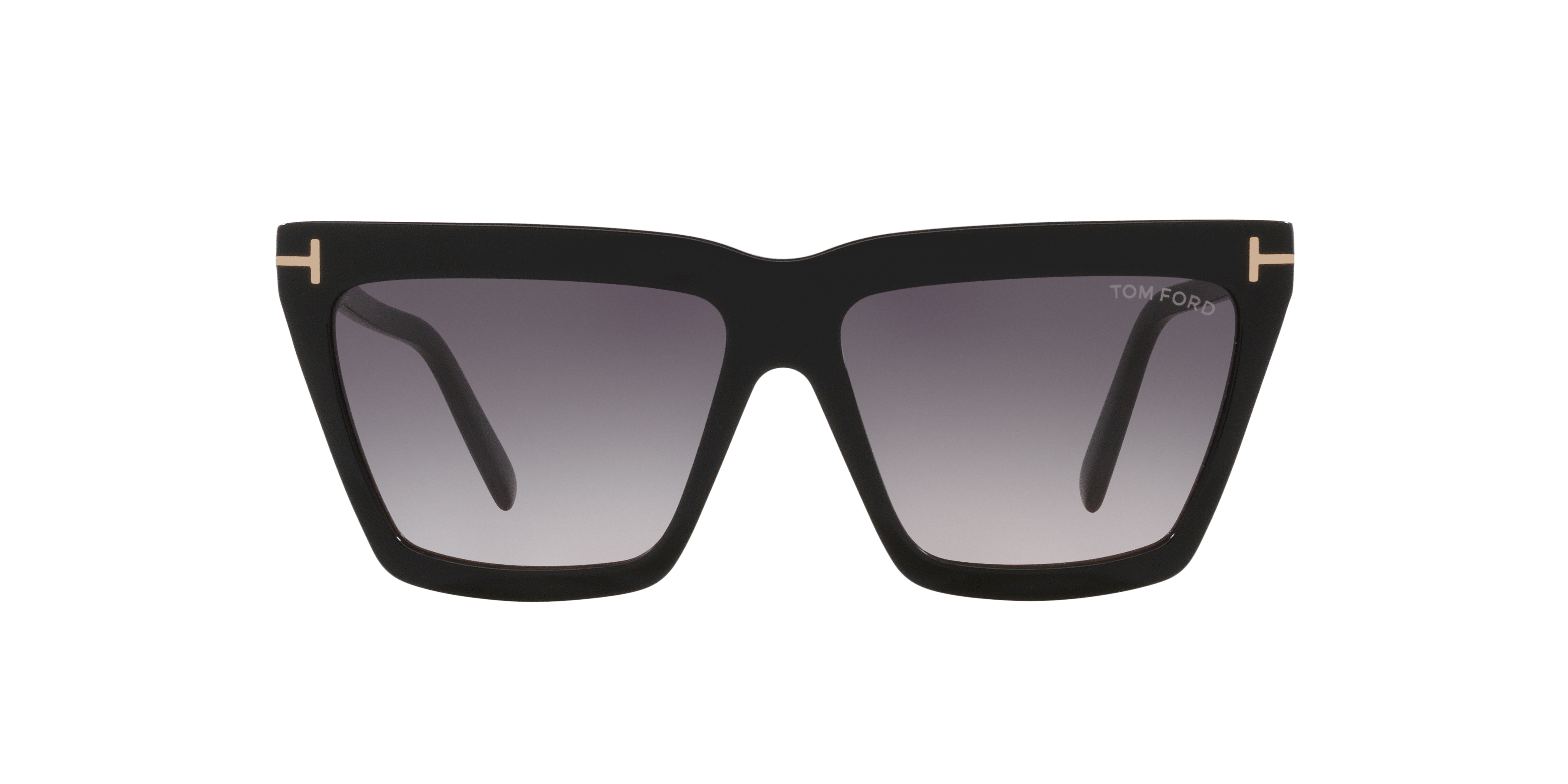 Tom Ford 889214477675 Glänzendes Schwarz/black Shiny, Size: Large