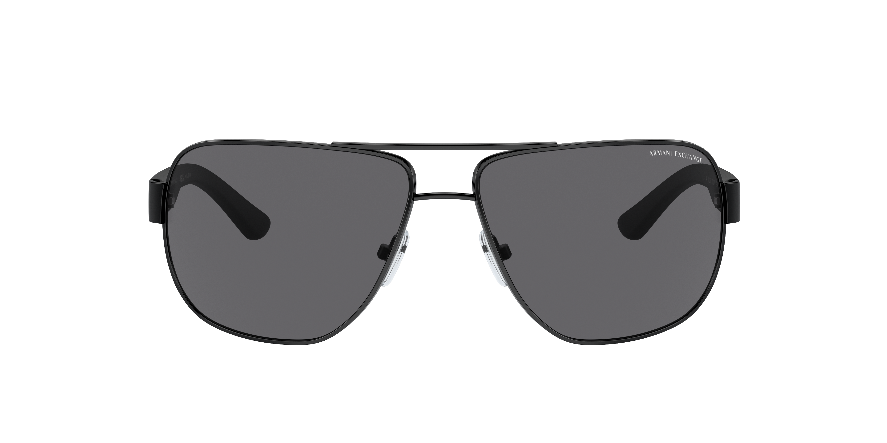 AX2012S Matzwart MetaalSunglass Frames van B24, met getinte lenzen