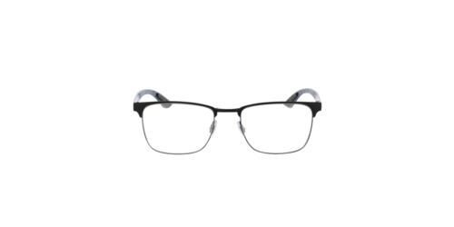 Ray-Ban - RB8421, Schwarz/Black On Silver/Black, Größe: Durchschnittlich
