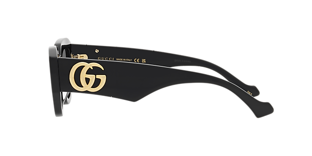 GG1421S Schwarz AcetatSunglass Frames von B24, Seitenansicht