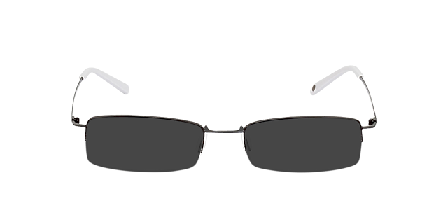 Exeter Zwart MetaalEyeglass Frames van B24, met getinte lenzen