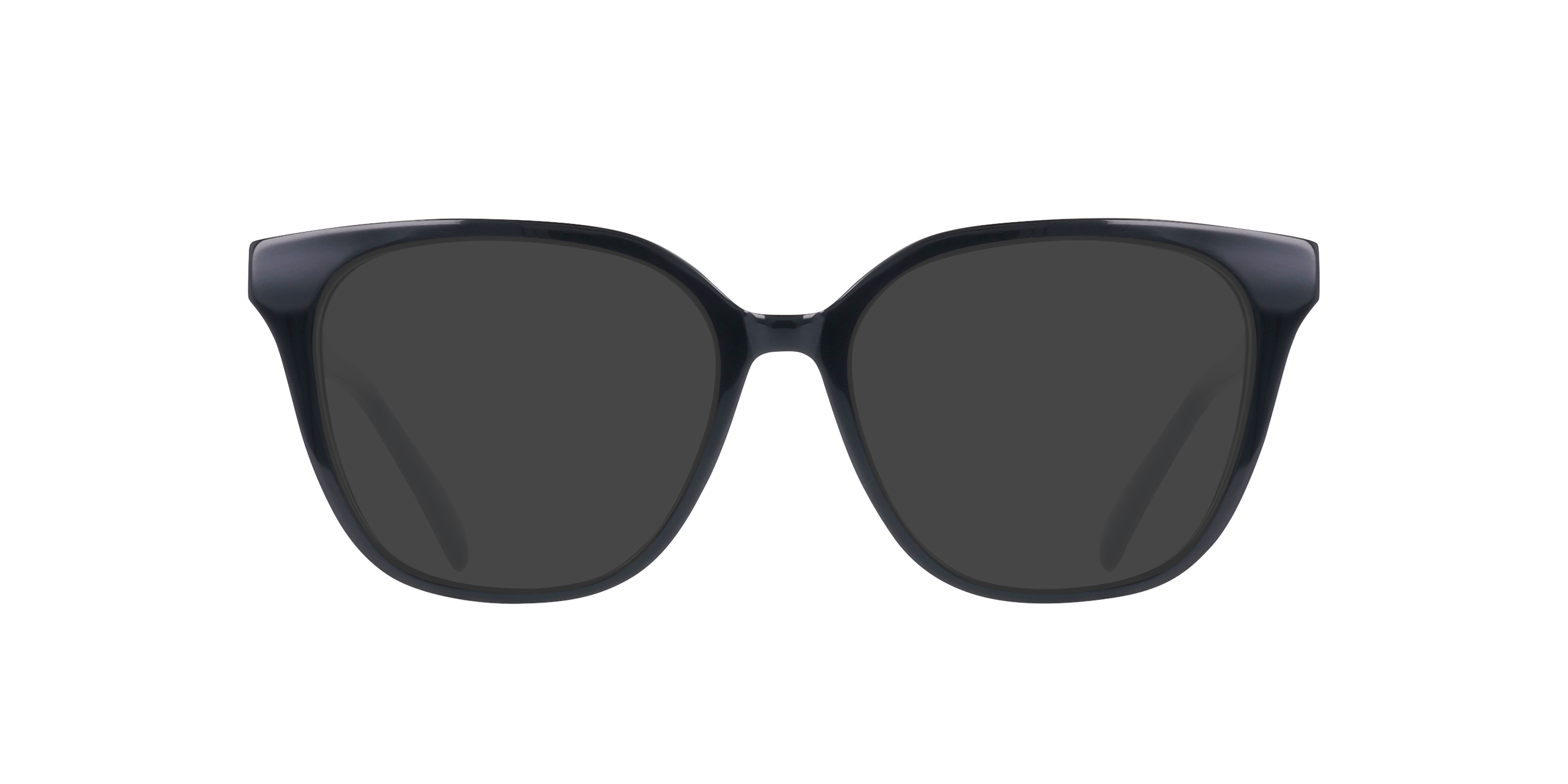 Sabrina Jet Black AcetatEyeglass Frames von B24, mit getönten Gläsern