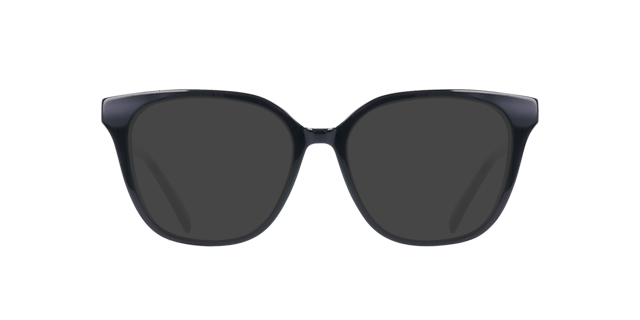 Sabrina Jet Black AcetaatEyeglass Frames van B24, met getinte lenzen