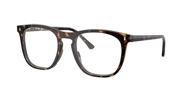 RB2210V Havana AcetatEyeglass Frames von B24, Dreiviertelansicht