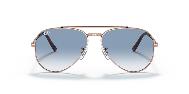 RB3625 Roségoud MetaalSunglass Frames van B24, Vooraanzicht