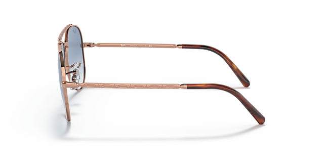 RB3625 Roségoud MetaalSunglass Frames van B24, Zijaanzicht
