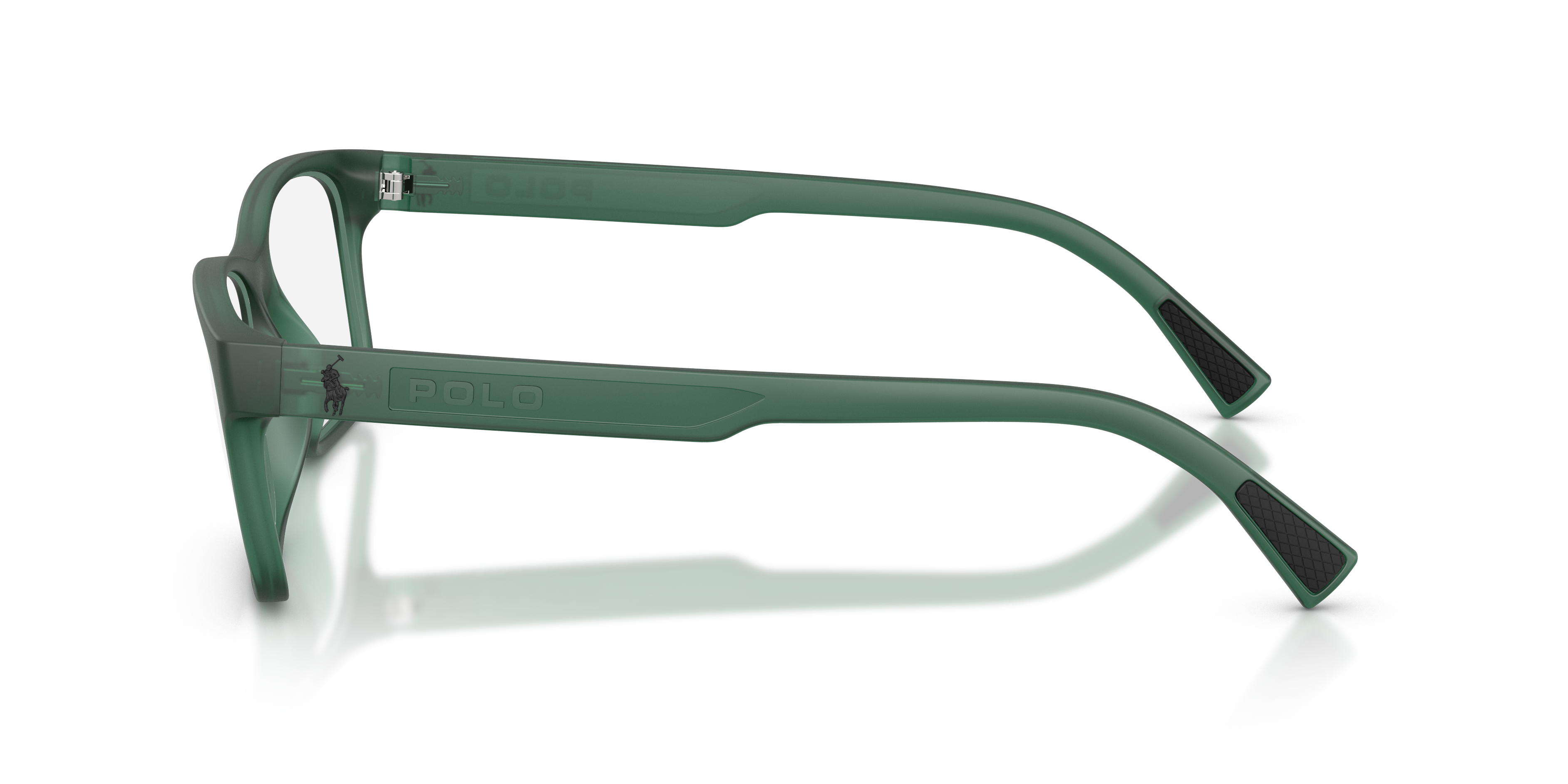 PH2301U Matte Transparent Green KunststofEyeglass Frames van B24, Zijaanzicht