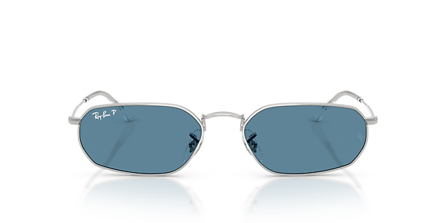 RB3947 Silber MetallSunglass Frames von B24, Vorderansicht