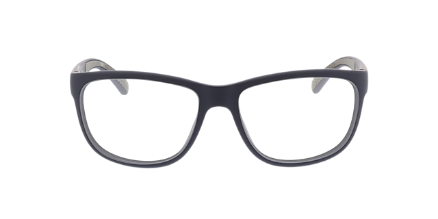 Pulse Matt Dark Blue & Grey KunststoffEyeglass Frames von B24, Vorderansicht